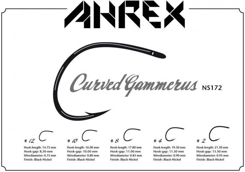 AHREX NS172 Curved Gammarus Haken