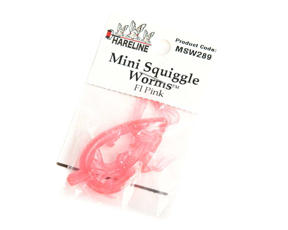 Hareline Mini Squiggle Worms 2.0