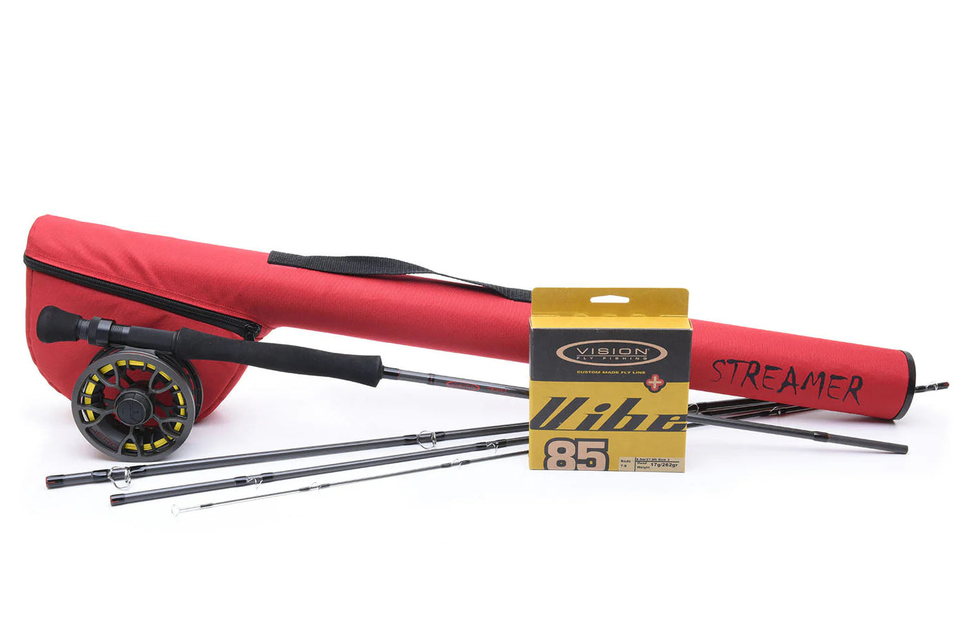 Vision Abborre Outfit Streamer Single Hand Fly Rod Set