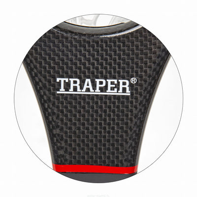 Traper Trout Carbon Watkescher mit Silikonnetz