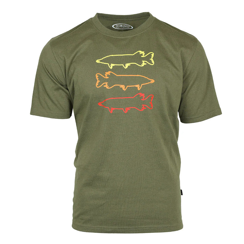 Vision Pike T - Shirt - Olive