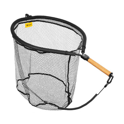 Fencl landing net FLOATING King XL Carbon Trout with rubberized net