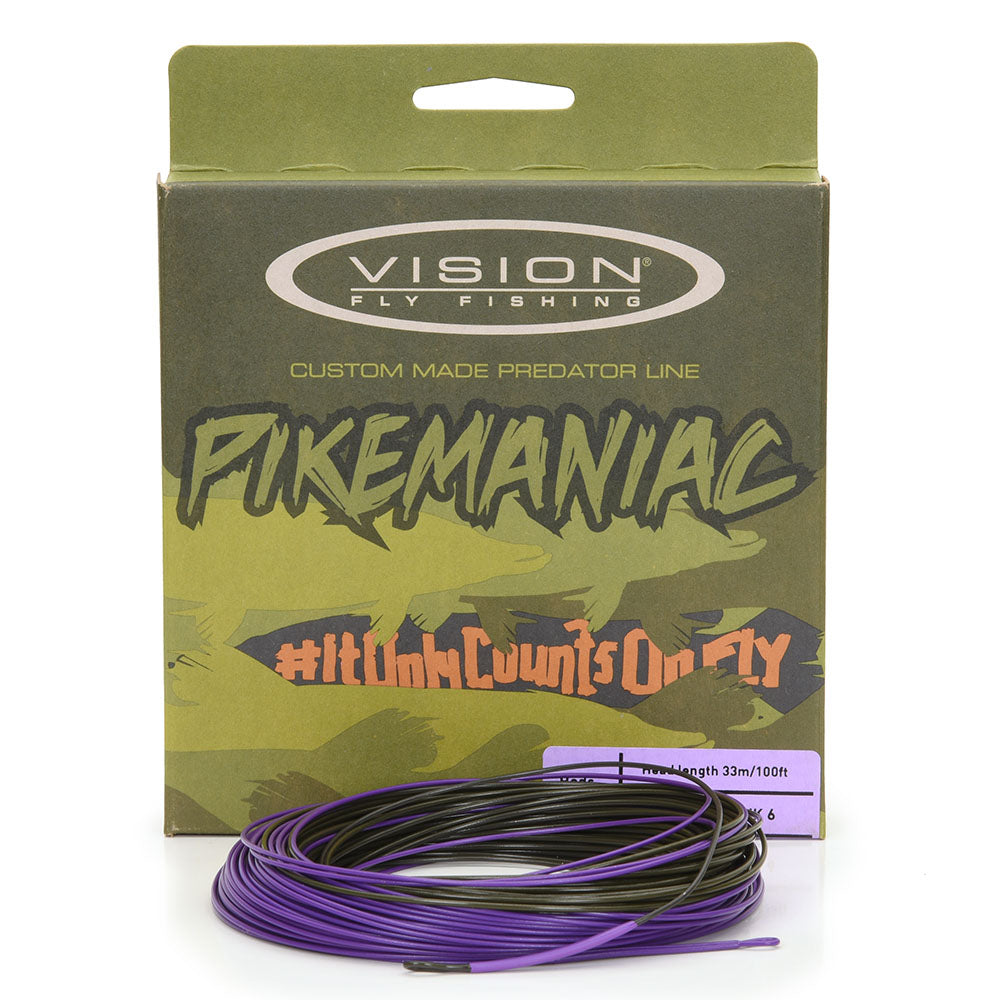 Vision Pikemaniac fluesnøre - # 9 / 26 gram