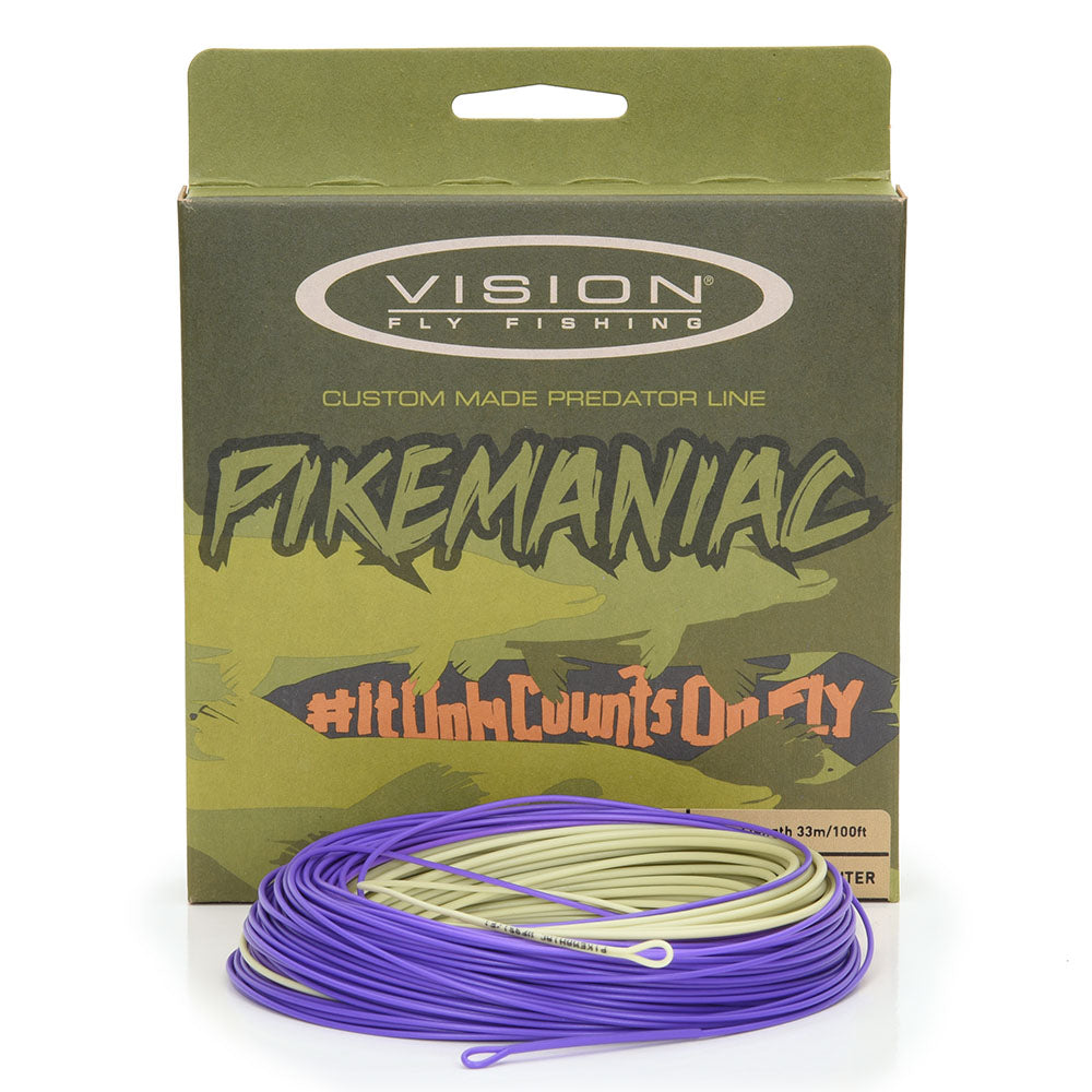 Vision Pikemaniac fluesnøre - # 9 / 26 gram