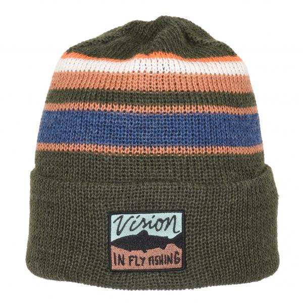 Vision Beanis Merino Hatte - Stripe