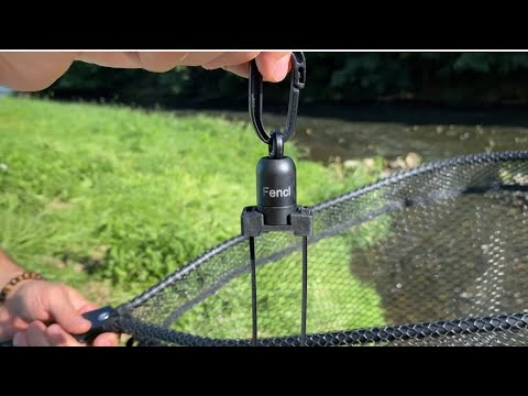 Fencl Kescher FLOATING King XL 2 Trout mit gummiertem Netz