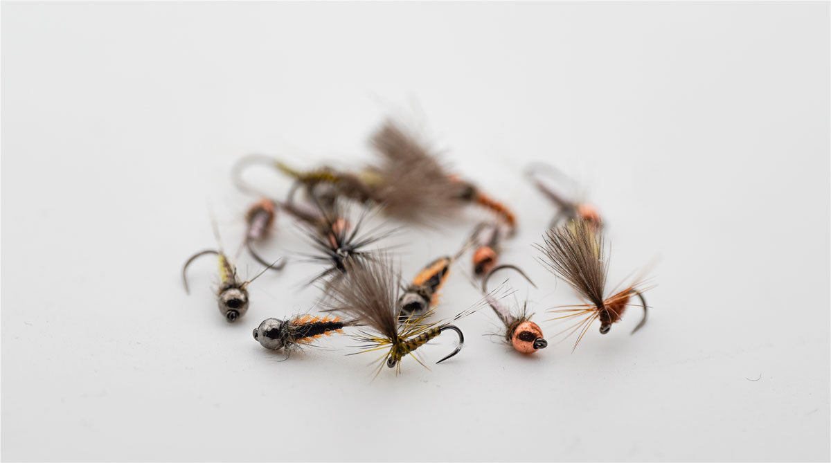 Micro Fliegen Mix Set -  Herbstfischerei