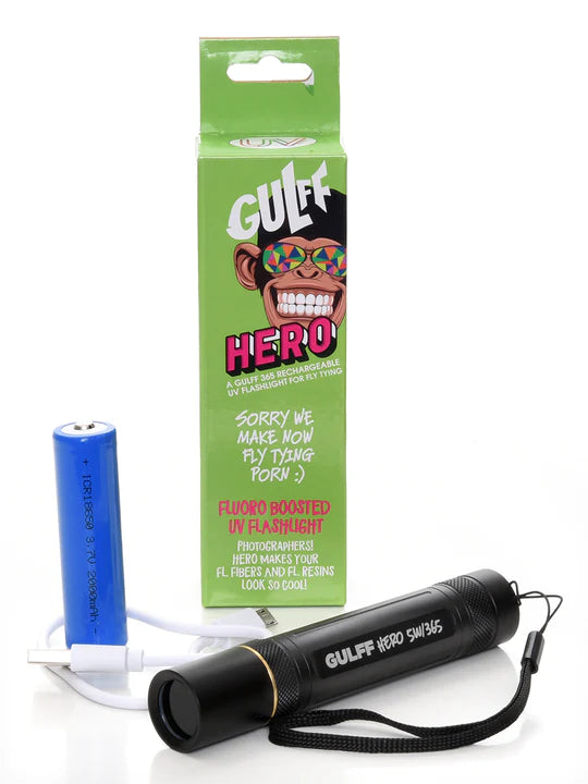 Gulff Hero 365nm/5W UV Flashlight Lamp