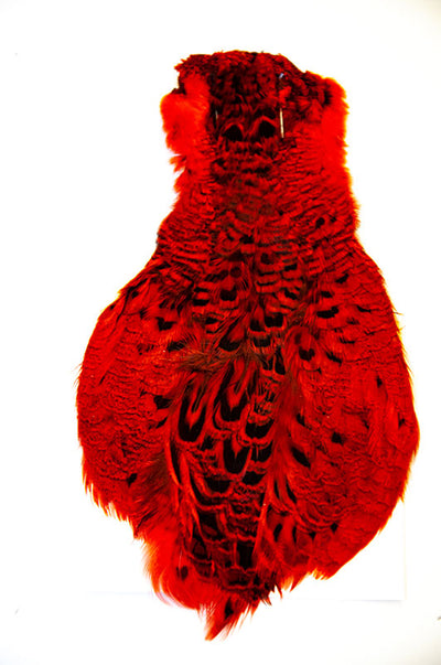 Chevron Pheasant Hen Cape Bellows