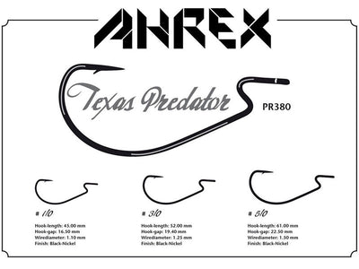 AHREX PR380 Texas Predator hook