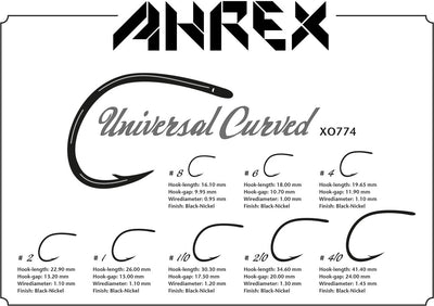 AHREX XO 774 Universal Curved Hook