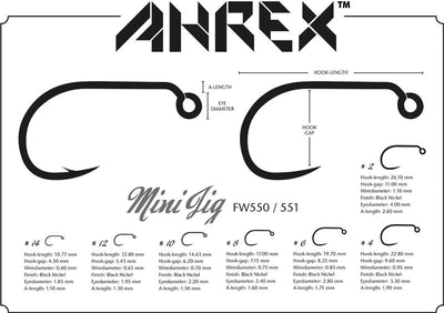 AHREX FW 550 Mini Jig Hook