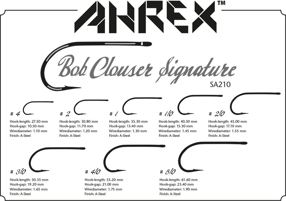 Ahrex SA 210 Bob Clouser Signature Hook