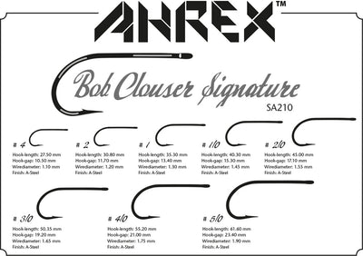 Ahrex SA 210 Bob Clouser Signature Haken