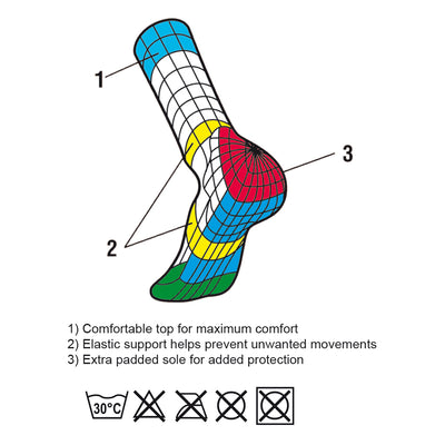 Vision Zero Merino Socken