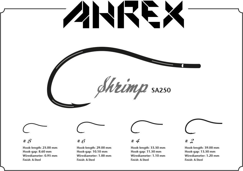 AHREX SA 250 Saltwater Shrimp Hook