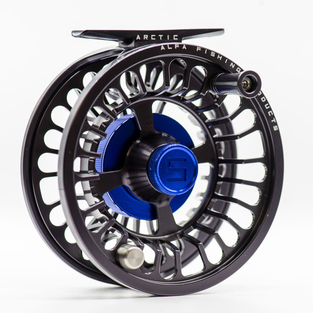 Alfa Arctic Reels Fly Reel - Gun Smoke