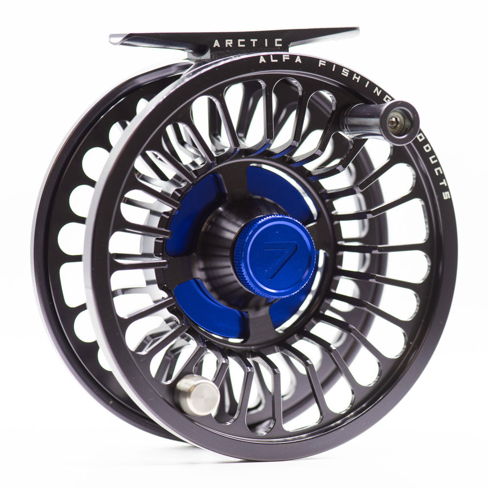 Alfa Arctic Reels Fly Reel - Gun Smoke