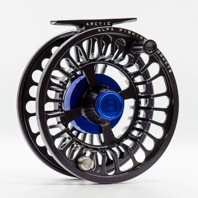 Alfa Arctic Reels Fly Reel - Gun Smoke