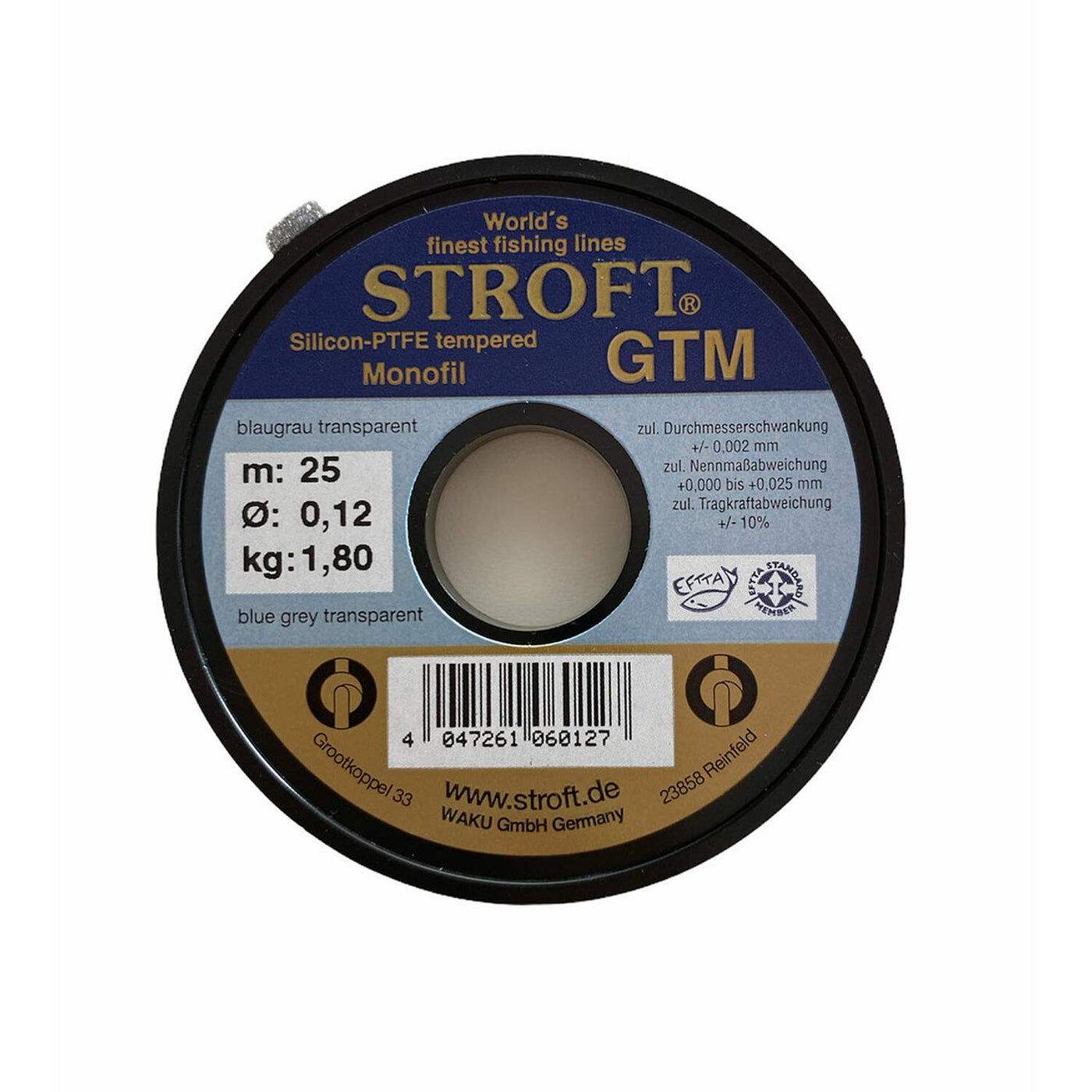 Stroft GTM Vorfachmaterial 25 Meter Spule