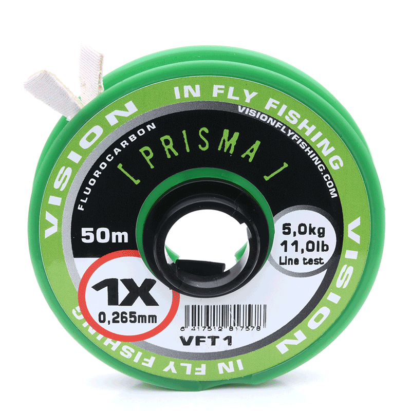 Vision Prisma Fluorocarbon Tippet leder materiale