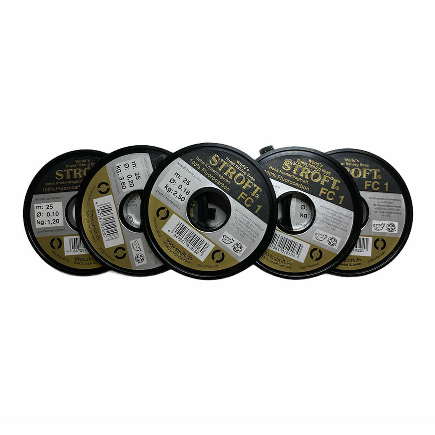 Stroft FC 1 Fluorocarbon Tippet 25m spool