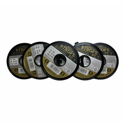 Stroft FC 1 Fluorocarbon Tippet 25m spool