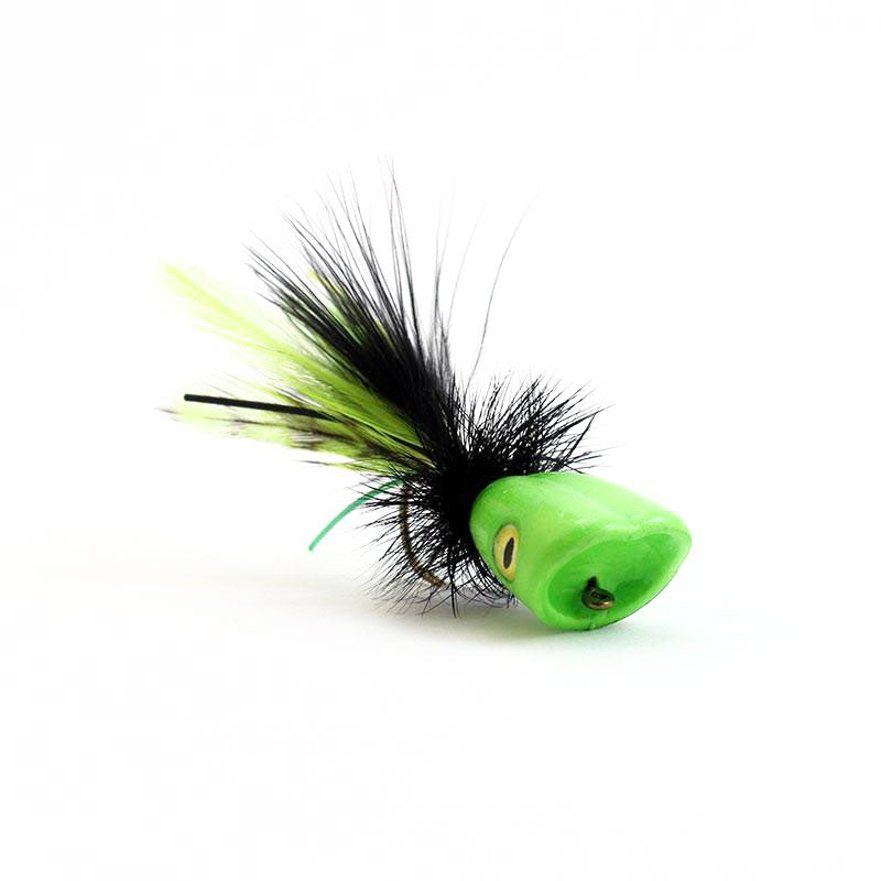 Fish Skull Surface Seducer Double Barrel Popper Köpfe