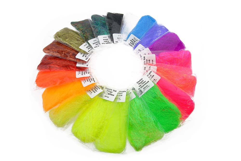 Hareline Ripple Ice Fiber Dubbing